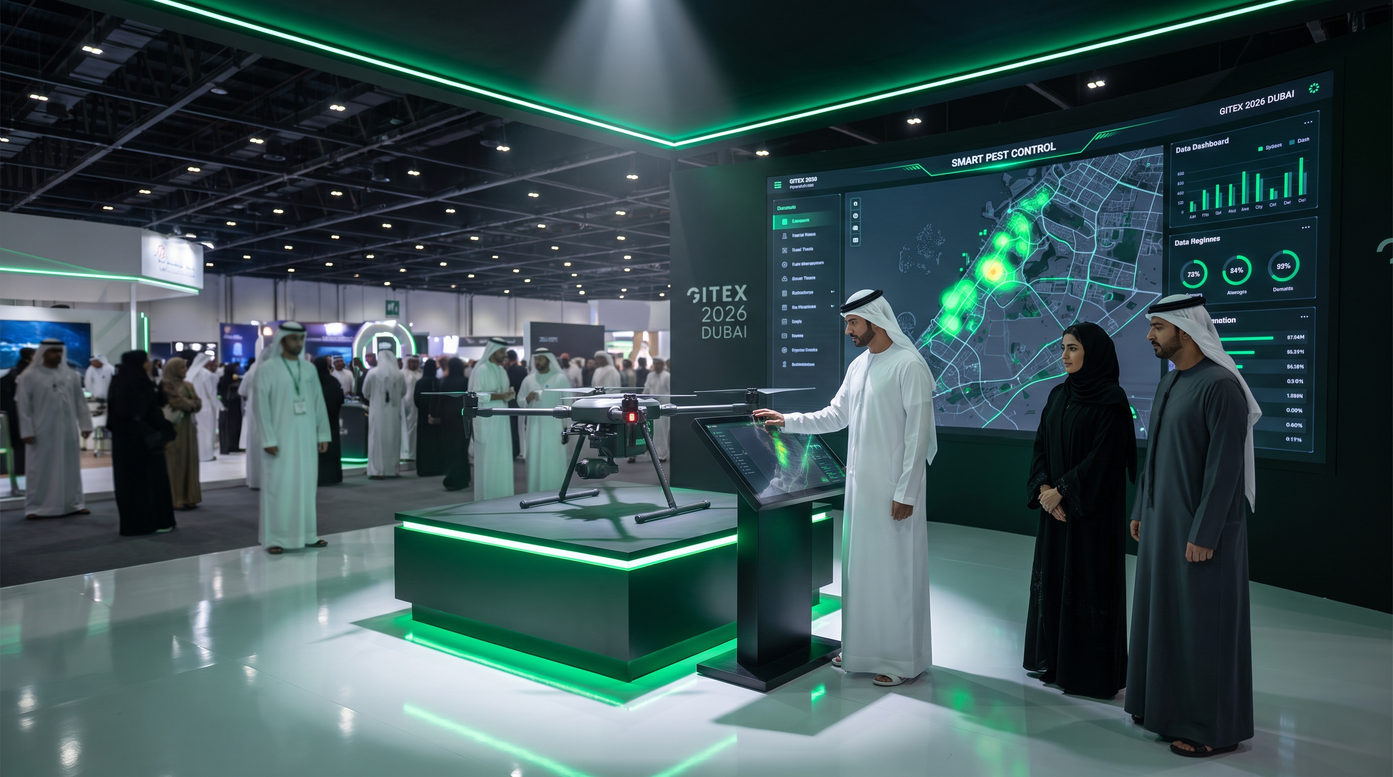 جناح GITEX 2026 — مكافحة الآفات الذكية